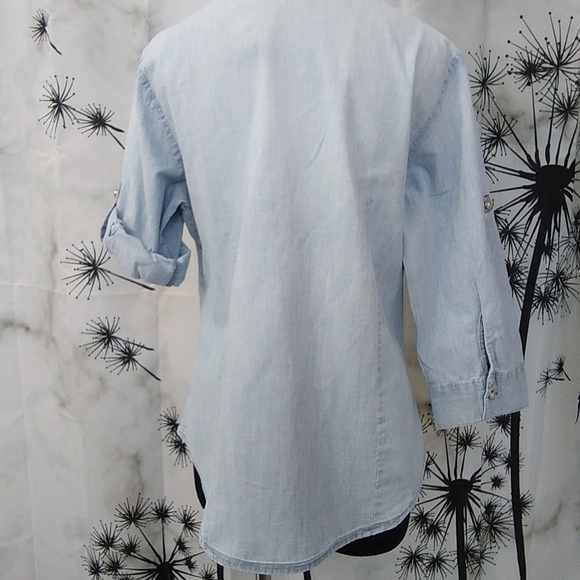 Riders by Lee Denim Fitted Top - Picture 4 of 12